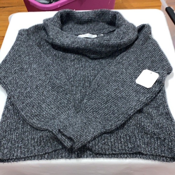 NWT Altar'd State Wo size Small gray  Sweater. COWL NECK SOFT COMFY SWEATER NEW - Picture 7 of 12